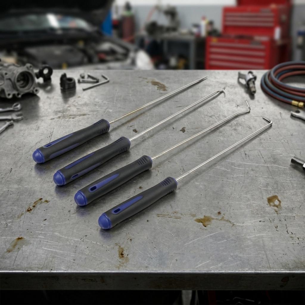 Blue Hook Puller Tool Kit 8pcs for Automotive Repairs and Maintenance