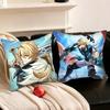 For Varka G-Genshin-N Pillowcase Living Room Sofa Cushion Cover Bedroom Room Bed Pillow Cover Home Decoration