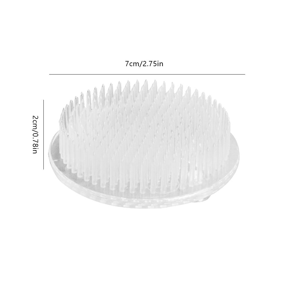Ikebana Kenzan Flower Base Holder Round Flower Base Needle Plastic Lightweight Easy To Use Floral Decor Arrangement Tools
