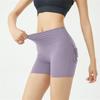 Women's High Waist Stretch Hip Lift Button Yoga Pants Summer Workwear Quick-Drying Running Fitness Pants