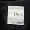 I.S.sunao kuwahara made in Japan Velor-like Skirt suit Setup M/S black Women Used