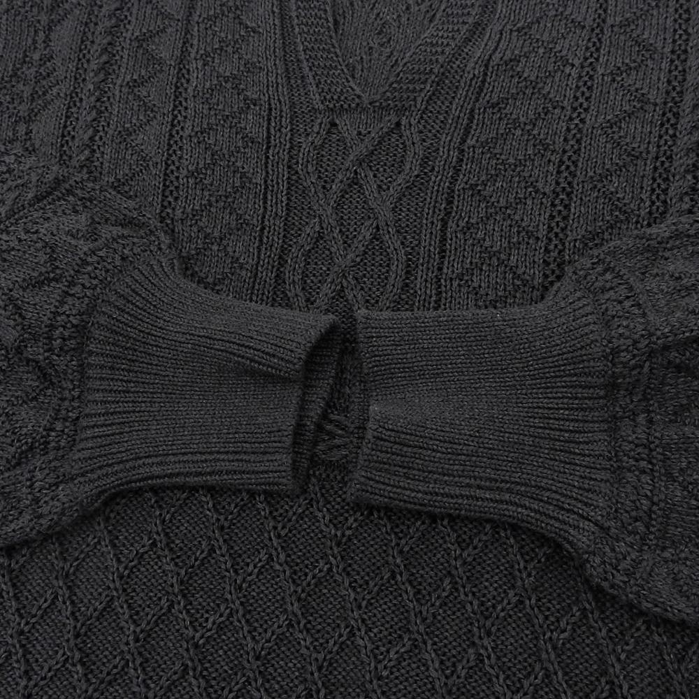 Plantation Excellent condition gansey knit top, women's, black, size M, made in 1925 tops M blackUsed