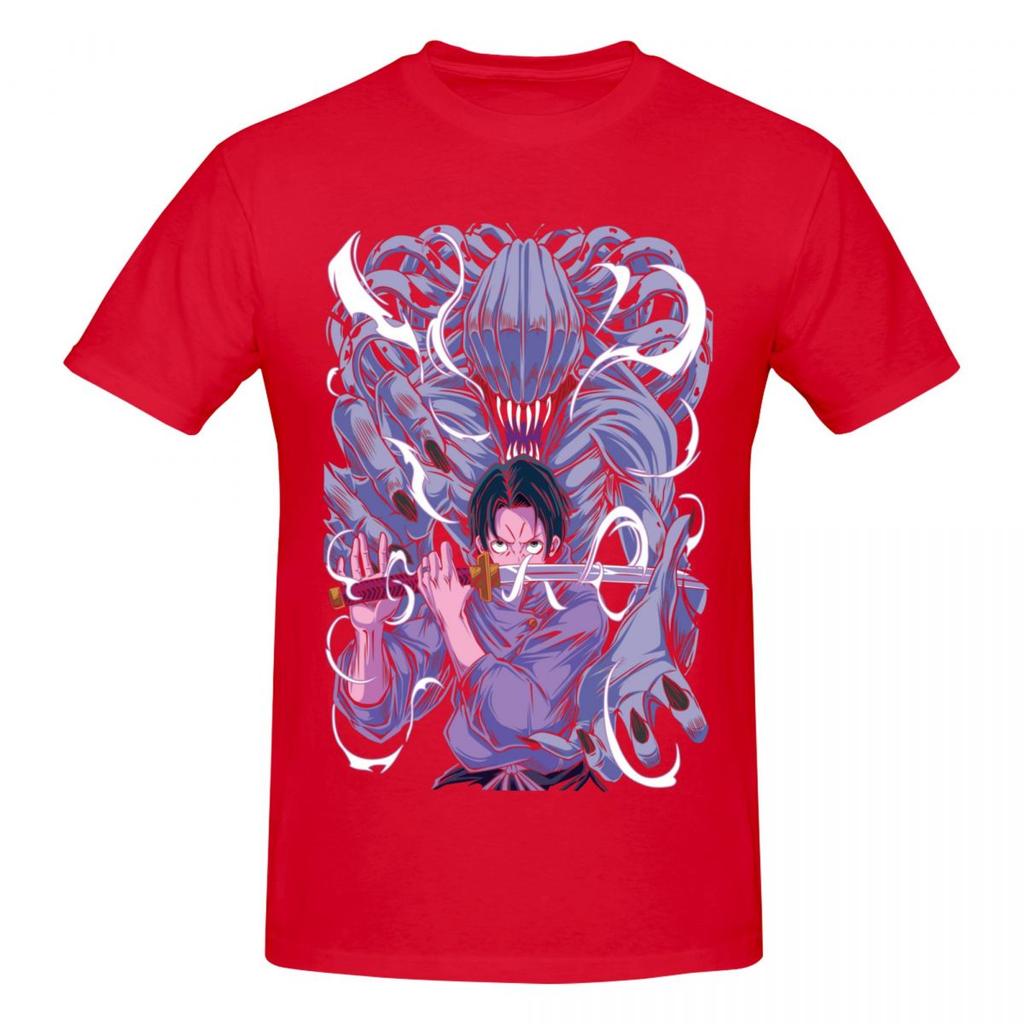 Unisex Anime Graphic Okkotsu Yuta Fans Gifts T Shirt Vintage Cotton Crewneck T Shirt Homme