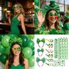 Saint Patrick Day Costume Accessories Shamrock Stickers Patricks Day Glasses Saint Patrick's Day Decoration Party Supply