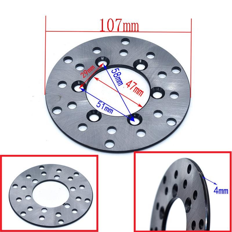 Front Rear Brake Disc Rotor 108 130 158 170 180 190MM For 50 125cc 150cc 200cc 250cc Quad Pit Dirt Bike ATV UTV