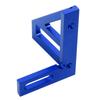 3D Multi Angle Measuring Ruler 45 90 Degree Aluminum Alloy Woodworking Square Protractor Miter Triangle Ruler Layout