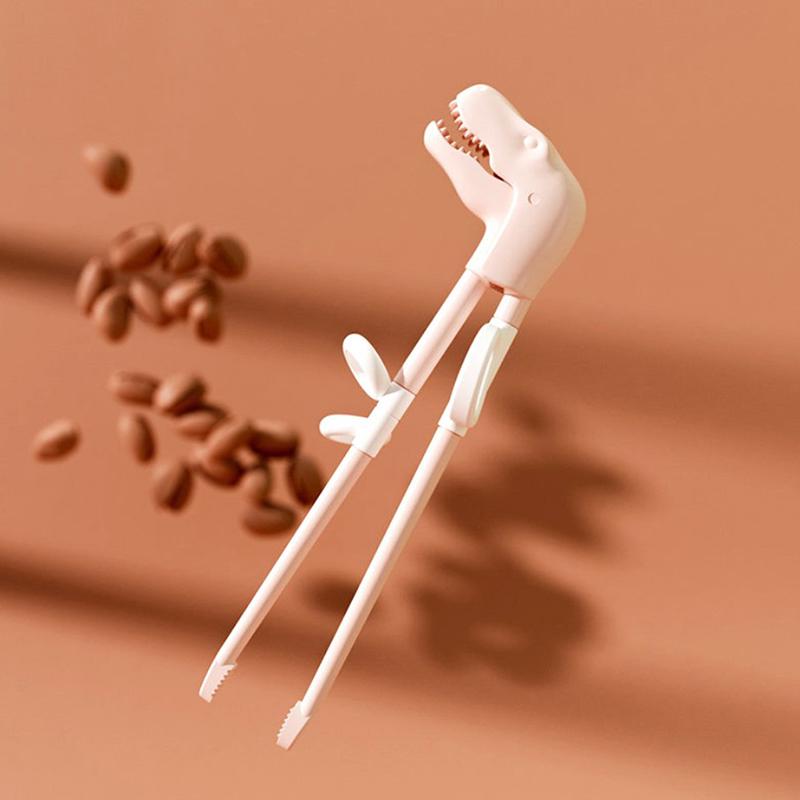 1Pcs Cute Kids Training Chopsticks Dinosaur Chopsticks Child Enlightenment Tableware