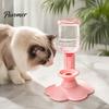 Easy Clean Pet Water Bowl Gravity-Fed Cat Dispenser, 640ml Reservoir, Automatic Refill Bowl, Elevated Food Grade ABS Dispenser Hands-free Hydration