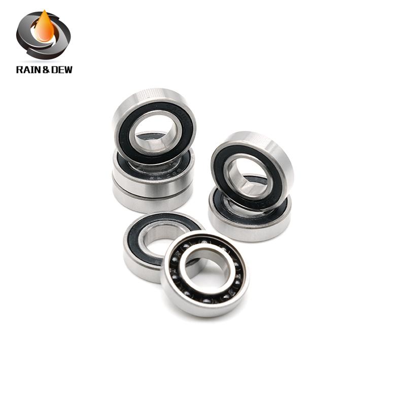 1P Stainless 6902 RS 15*28*7, 608RS CB 8x22x7 ABEC-7 For DTSwiss 350 Bicycle Hub Front Rear Hubs Wheel Ceramic Ball Bearings