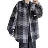 Chic Men's Plaid Jacket: Rogue Design, Winter Lapel, Casual American Style