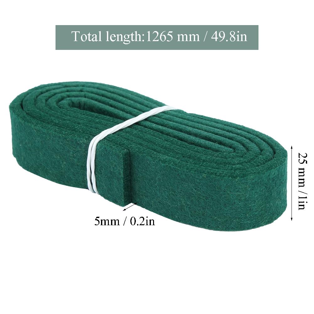 1265*25*5mm Dark Green Piano Check Tape Tuning Tool Musical Instrument Accessories