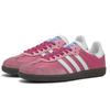 Adidas ORIGINALS SAMBA OG Berry Stamp Abrasion Resistant Slip Resistant Low top Skateboard Shoes Unisex Fuchsia IG1024(Team2070-)