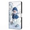 Wallet For Sony Xperia 10 VII VI III II IV V Flip Stand Book Protective Phone Cover Magnetic Leather Case Cartoon Christmas Para