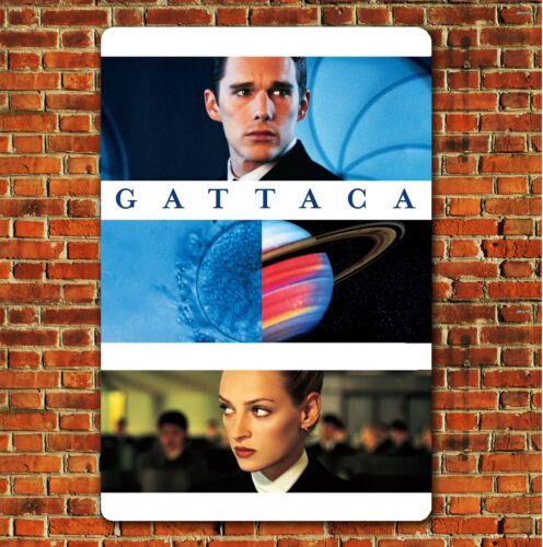 Gattaca Movie Metal Poster Tin Sign xcm Collectable Plate aluminum