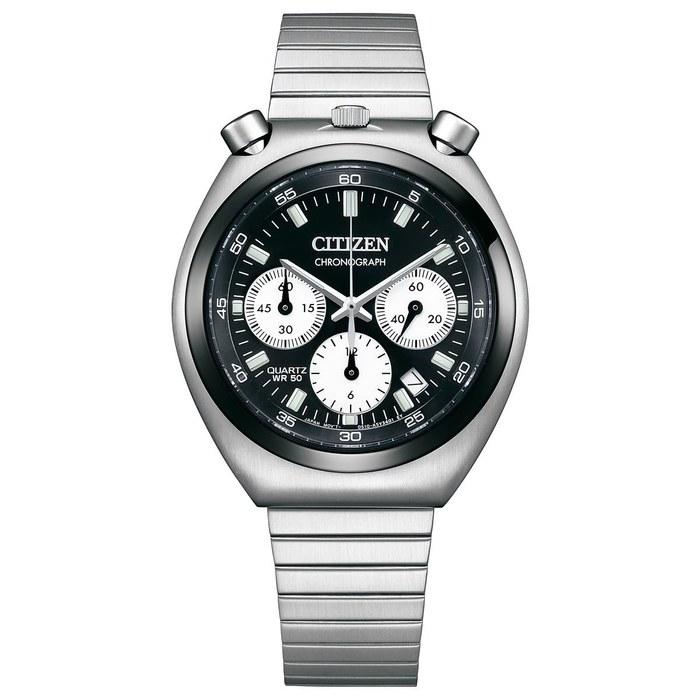 [Citizen] Citizen Collection Record Label Tsuno Chrono AN3660-81E Men s Watch Black Silver