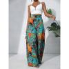 2026 Summer Casual Pants Printed Wide-Leg Pants New Women's Fashion