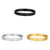 Titanium Steel Geometric Cuff Bracelet Fashion Men Women Trendy Restorative Style Jewelry