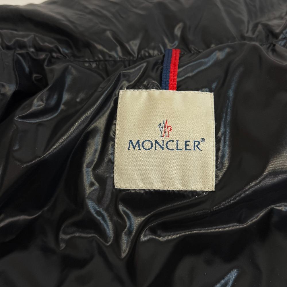 Moncler Nylon TULSA Down Jacket Black Nylon Used