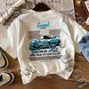 S Oversized Round Neck Short Sleeved Letter Printed T-Shirt Casual Daily Clothing Loose And Fashion Harajuku Street Tshirt