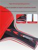 Factory-Direct HuIESON HS-CPPX5 2-Piece Finished Ping-Pong Paddle Set Pimples-in Rubber Carbon Fiber Construction 5-Layer