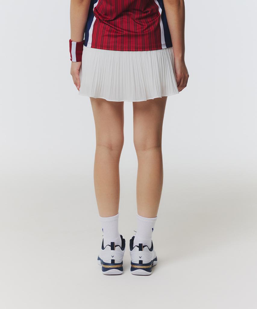 Bigteo Light Pleats Badminton Women'S Skirt (K-61300)