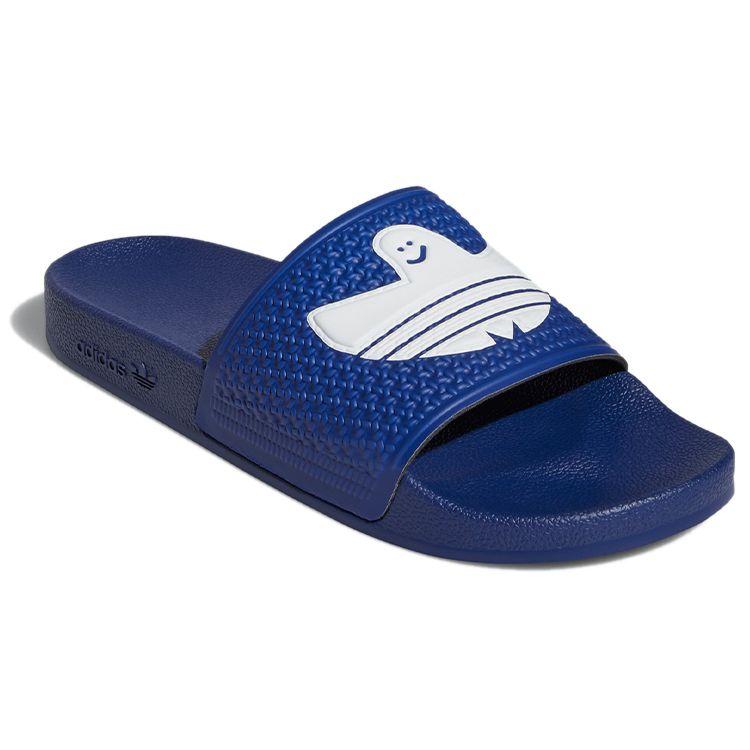 Adidas Shmoofoil Slides Victory Blue Unisex Sneakers Cloud-White H03371