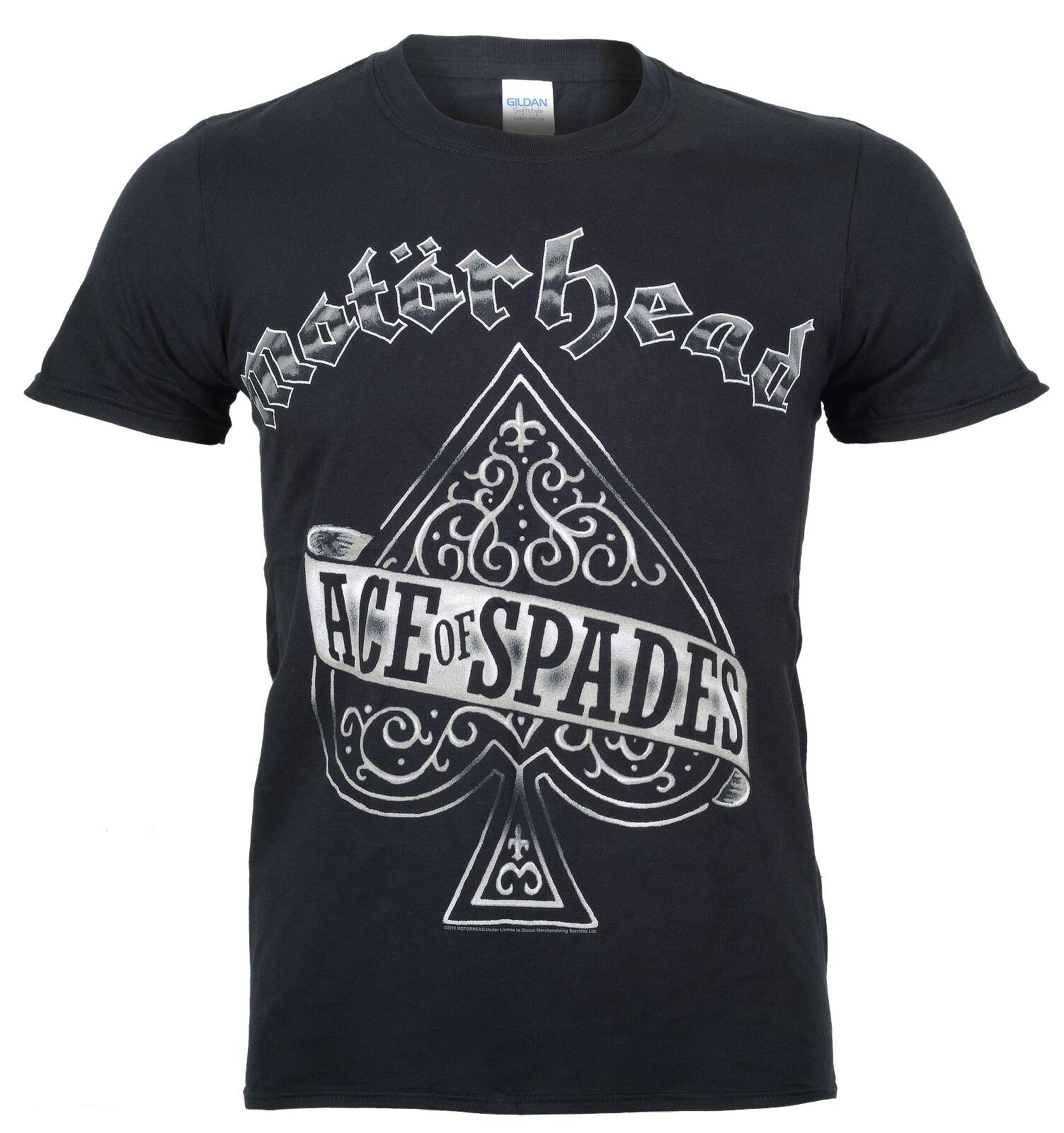 

Official Motorhead T Shirt Black Ace Of Spades S M L XL XXL New S