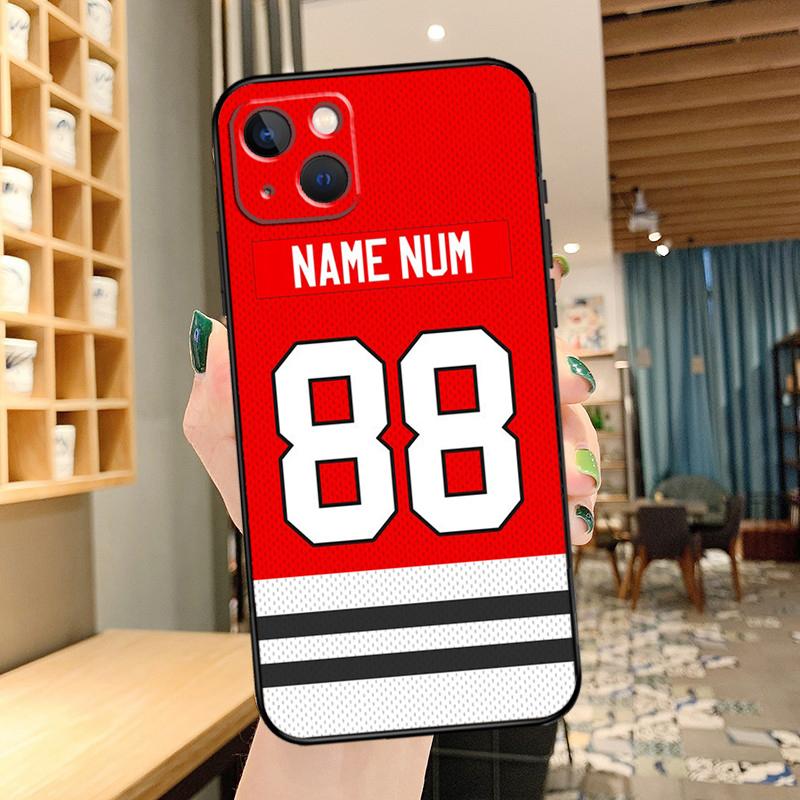 Ice Hockey Personalised Phone Case For iPhone 14 Pro Max 17 Air 16 15 11 12 13 Pro Max mini 15 16 Plus 16e Cover