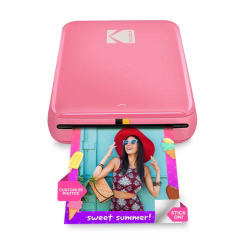 Kodak STEP Instant Mobile Photo Printer Colour ZINK 2x3'' 1 Ppm, Bluetooth, Pink