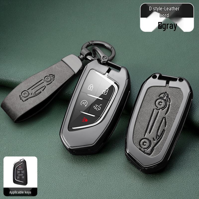 Cadillac XT5, CT5, XT4, XT6, CT6, XTS, ATSL, CT4 Premium Metal Key Cover