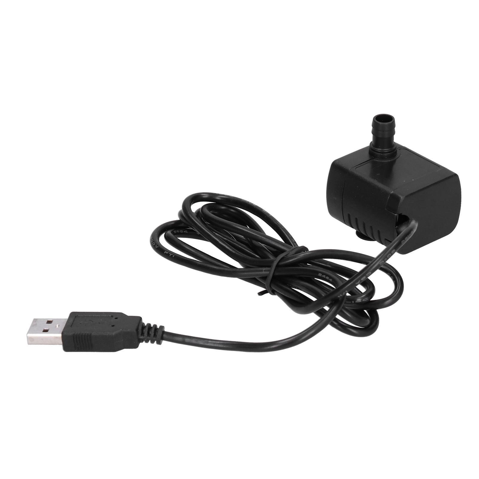 

Міні Занурювальний Насос USB Штекер DC Безщітковий Електронний Компонент Електроінструменти 1220 230Л/год 12В