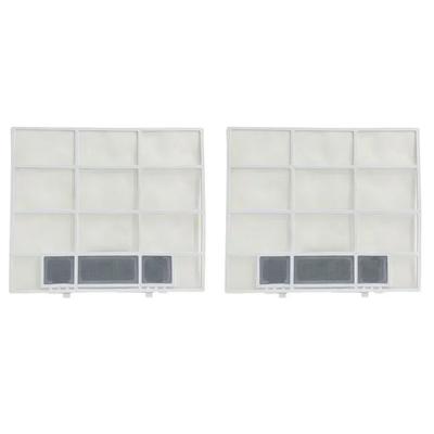 2 Piezas Red de Protección contra el Polvo para Unidades Interiores de Aire Acondicionado Midea Accesorios de Filtro Esenciales para Mantener la Limpieza de la Unidad