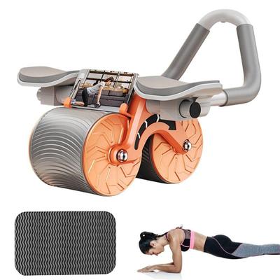 Mężczyźni Kobiety Stabilny i bezpieczny zdrowy trening na kółkach fitness z podparciem łokcia Wyszczuplające kółko do ćwiczeń brzucha z matą