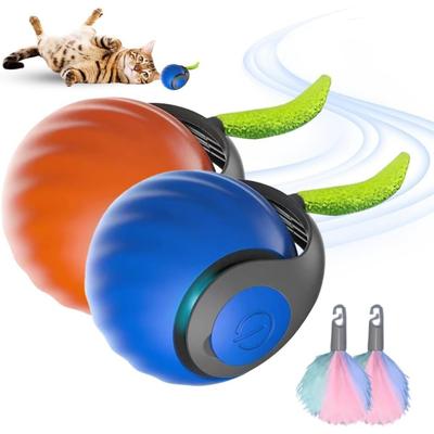 Upgrade Speedy 3.0 Schwanz-Katzenspielzeug, 2026 Neues Speedy Schwanz Interaktives Katzenspielzeug für Wohnungskatzen, USB-wiederaufladbare Automatisch bewegende Intelligente Katzenspielzeug-Bälle