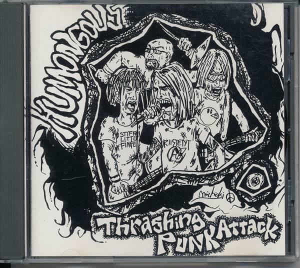 

CD HUMONGOUS - Thrashing Punk Attack GLR007 Good Luck Recor 2002 Japan Rock Used