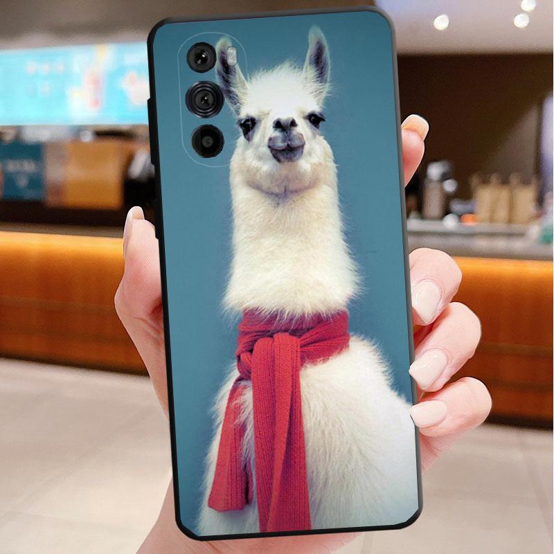 Lama Alpacas Animal Phone Case For Motorola Edge 60 50 40 Pro 60 50 40 30 Ultra Neo Fusion Moto G Play G Stylus G Carcasas