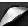 Car Steering Wheel Cover 38cm Non-Slip Suede Leather Ultra-thin D-shaped Round Sweat-absorbent For All Season Auto Accessories