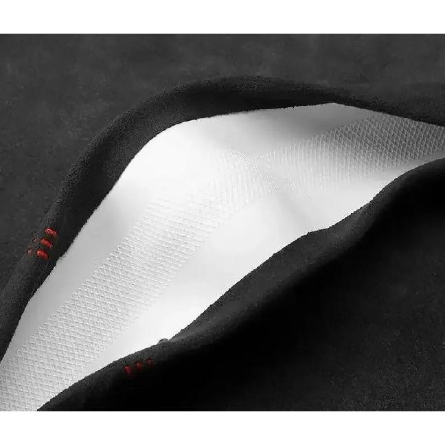 Car Steering Wheel Cover 38cm Non-Slip Suede Leather Ultra-thin D-shaped Round Sweat-absorbent For All Season Auto Accessories