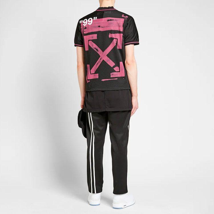 OFF WHITE T Shirt Regular Fit Men's Black OMAA022R191010151028