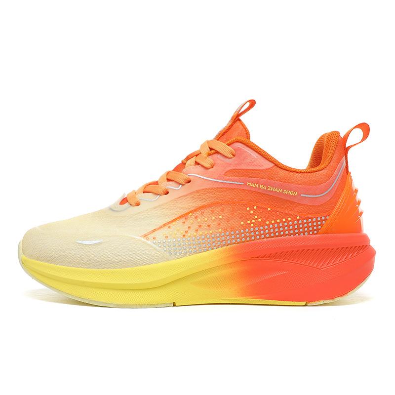 Vysoce kvalitní běžecká obuv pro muže a ženy s vysokou elasticitou, prodyšností a tlumením nárazů Marathon běžecká obuv Sportovní obuv