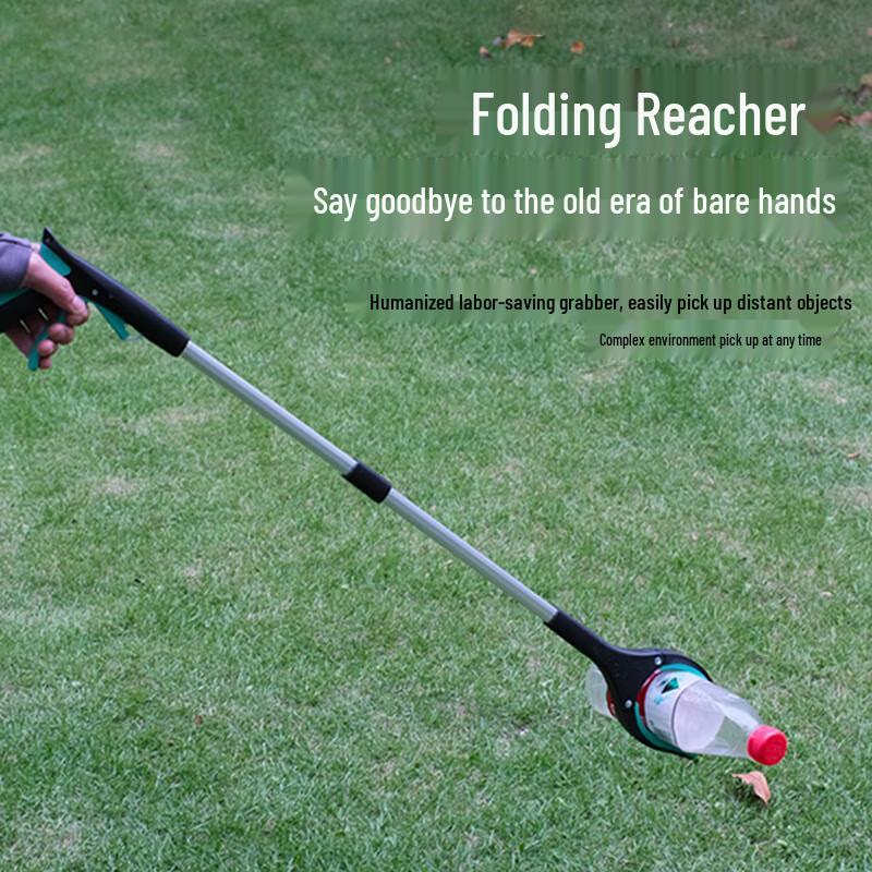 Foldable Long-Handle Trash Grabber (5-Pack)
