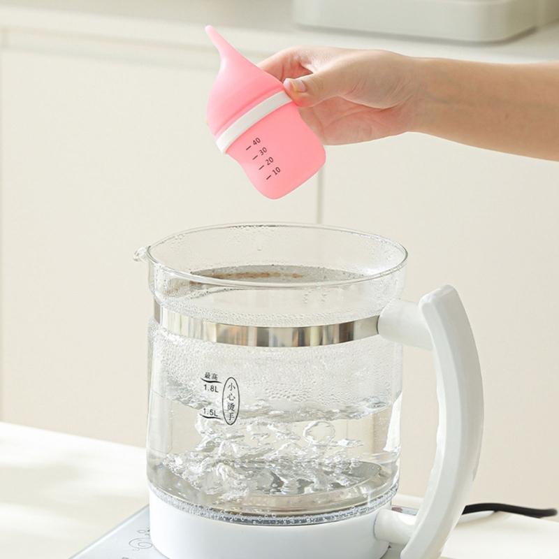 Nursing For Kittens Durable Pet Feeding Bottles Safe Silicones Control Anti Choke Milk Dispenser