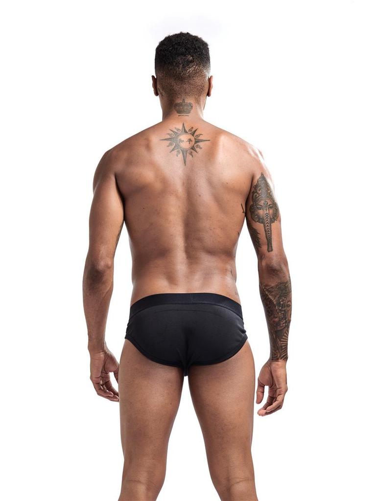 JOCKMAIL Men's Low Rise Combed Cotton Jockstrap Briefs with U-Pouch