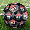 1 Stück Olympique Lyonnais Fußball Größe 5 Hallenfußball Mode Bunt Hinterhofspiel - Großartig für Sportfans Geschenk HE87