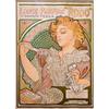 Vintage French Ads Woman Art Poster Portraits Nouveau Alphonse Mucha Canvas Painting Wall Prints Picture Room Home Decor