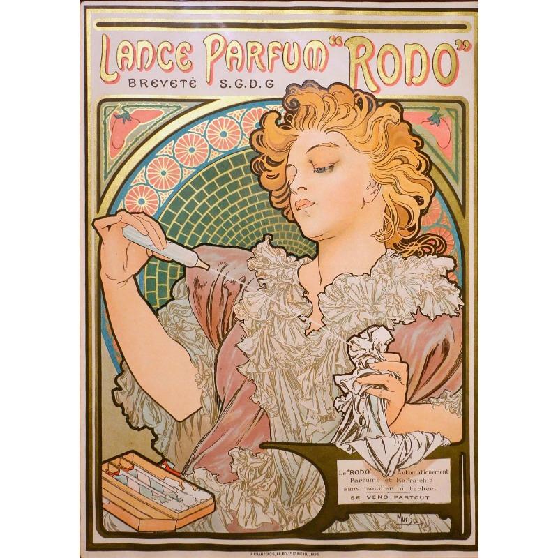Vintage French Ads Woman Art Poster Portraits Nouveau Alphonse Mucha Canvas Painting Wall Prints Picture Room Home Decor