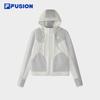 FILA FUSION Women's Colorblock Hooded Woven Jacket