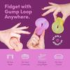 Gump Extra Large Ring Gel Stress Relief Ball Ultra Soft Anxiety Relief Toy for Office Relaxation Finger Grip Trainer