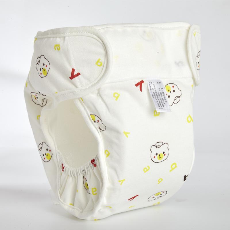 

Children s Waterproof Cotton Training Pants - Leak-Proof, Washable, and Breathable Diaper Cover. M (10-18 lbs, 3-9 months) жёлтый