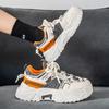 Fashion Men's Niche Mesh Breathable Casual Thixk Soled Shoes 2025 Autumn New Fashion Trend Versatile Comfortable Low Top Chunky sneakers
